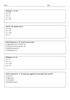anteprima - Quiz - Isolare l’incognita spostando termini noti e applicando operazioni inverse - Pagina 2