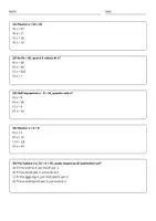 anteprima - Quiz - Isolare l’incognita spostando termini noti e applicando operazioni inverse - Pagina 3