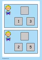 Voorbeeld - Getallen splitsen - Pyramide sommen (groep 3) - Voorblad