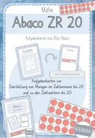 Vorschau - Fördermaterial/Inklusion - Abaco Aufgabenkarten - Zahlenraum bis 20 - ZR 20 - 1. Klasse - Deckblatt
