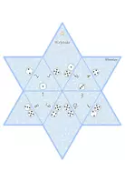 Vorschau - Spiele - Legesterne - Mengen Zahlenraum 20 - 12 Mathesterne - Mathe 1. Klasse - Seite 1