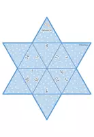 Vorschau - Spiele - Freebie - Legesterne - Zahlwörter - Tellimero - 3 Mathesterne - Mathe 1. Klasse - Seite 2