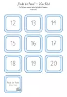 Vorschau - Spiele - Finde die Paare - Zahlenraum bis 20 - Mathe 1. Klasse - Seite 3