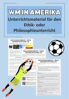 Vorschau - Arbeitsblätter - Fair Play für Menschenrechte? Ethische Fragen zur Fußball-WM in den USA #rabattraketenzusalevester25 - Deckblatt