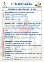 Vista previa - Unidades / Secuencias / Situaciones de Aprendizaje - SDA Tú sí que bailas (versión gratuita) - página 1