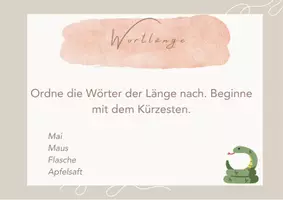 Vorschau - Aufgabenkarten - Lernwörter Stationen 2. Klasse - Deckblatt
