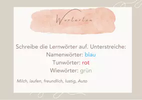 Vorschau - Aufgabenkarten - Lernwörter Stationen 2. Klasse - Seite 2