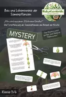 Vorschau - Mal- und Bastelvorlagen - Mystery - Fortpflanzung der Samenpflanzen Eduki - Deckblatt