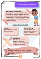 Vorschau - Arbeitsblätter - WAS ist HUNGERSNOT? Die Geschichte und die aktuelle Lage! - Seite 1