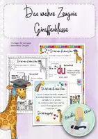 Vorschau - Arbeitsblätter - Das wahre Zeugnis - Giraffe - Deckblatt