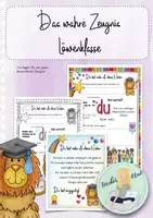 Vorschau - Arbeitsblätter - Das wahre Zeugnis - Löwenklasse - Deckblatt