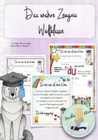 Vorschau - Arbeitsblätter - Das wahre Zeugnis - Wolfklasse - Deckblatt