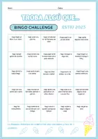 Vista previa - Hojas de trabajo - Bingo 'Encuentra a alguien que...' VERANO 2025 - CAST/CAT - página 1