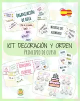 Vista previa - Decoración del aula - Kit decoración y orden del aula - CAST/CAT - Portada