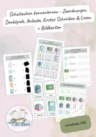 Vorschau - Arbeitsblätter - Arbeitsblätter Schulsachen - Deckblatt