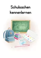 Vorschau - Arbeitsblätter - Arbeitsblätter Schulsachen - Seite 1