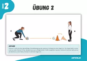 Vorschau - Stationenlernen - Volleyball⎮Methodische Reihe Aufschlag (Stationskarten) - Seite 2