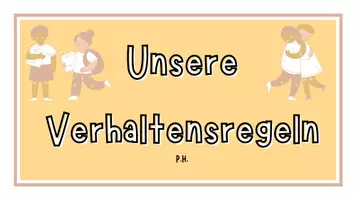 Vorschau - Poster - Verhaltensregeln - Ruheampel - Wimpelkette - Medien - Seite 1