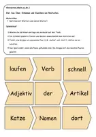 Vorschau - Spiele - Wortarten - Merk es dir ! - Seite 1