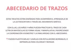 Vista previa - Tarjetas / Manipulativos - ABECEDARIO MAYÚSCULAS - página 1