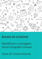 anteprima - Piani di lezione - Identificare e correggere errori ortografici comuni - Pagina di copertina