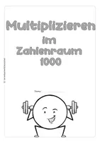 Vorschau - Arbeitsblätter - Multiplikation – A4-Arbeitsblätter im ZR 1000 - Seite 2