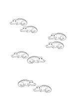 Vorschau - Arbeitsblätter - Krokodilstark zählen und rechnen - Seite 2