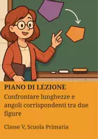 anteprima - Piani di lezione - Confrontare lunghezze e angoli corrispondenti tra due figure - Pagina di copertina