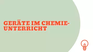 Vorschau - Arbeitsblätter - Geräte im Chemieunterricht - Rätsel - Seite 1