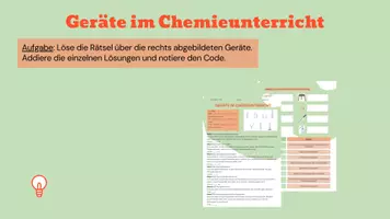 Vorschau - Arbeitsblätter - Geräte im Chemieunterricht - Rätsel - Seite 2