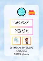 Vista previa - Juegos / Gamificación - HABILIDAD VISUAL: CIERRE VISUAL. FRANJAS - Portada
