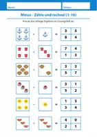 Vorschau - Arbeitsblätter - Materialpaket Sommer - Mathe mit Spaß - Seite 3