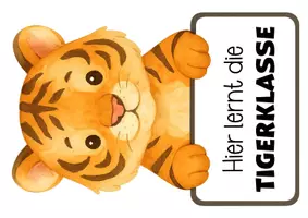 Vorschau - Poster - Tigerklasse Türplakat / Geburtstagskalender - Seite 2