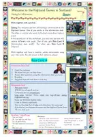 Vorschau - Arbeitsblätter - The United Kingdom: Highland Games Speaking Activity - Dialogues - Seite 1