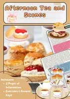 Vorschau - Arbeitsblätter - Afternoon Tea und Scones – Britische Kultur & Essensrituale - Deckblatt