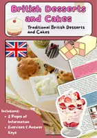 Vorschau - Arbeitsblätter - Britische Desserts and Cakes - Deckblatt