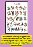 Vorschau - Arbeitsblätter - Materialpaket Alphabet lernen – Buchstabenkarten, ABC-Lernbuch & Poster für Kita & Vorschule - Seite 2