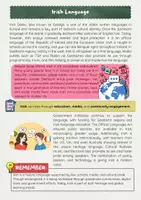 Vorschau - Arbeitsblätter - Irish Language: Gaelic Today and Its Revival - Seite 1