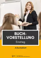 Vorschau - Arbeitsblätter - Buchvorstellung: Einstieg - Deckblatt