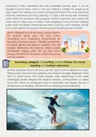 Vorschau - Arbeitsblätter - Summer Sports: Swimming, Volleyball, and Surfing - Seite 3