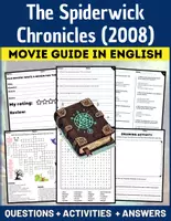 Vorschau - Arbeitsblätter - Movie Guide: The Spiderwick Chronicles (2008) - Questions & Activities with Answers - Deckblatt