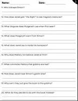 Vorschau - Arbeitsblätter - Movie Guide: The Spiderwick Chronicles (2008) - Questions & Activities with Answers - Seite 3