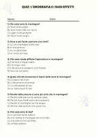anteprima - Quiz - Ambienti naturali (quiz) - Pagina 1