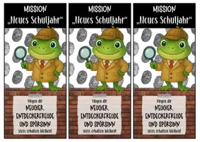 Vorschau - Anderer Materialtyp - Froschklasse Willkommensgruß mit Detektivstift - Seite 2