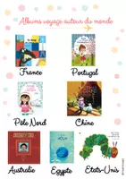 Aperçu - Fiches - Projet tour du monde avec des élèves de maternelle - Page 1
