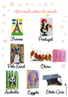 Aperçu - Fiches - Projet tour du monde avec des élèves de maternelle - Page 2