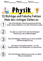 Vorschau - Unterrichtsreihen - Schrödinger-Gleichung Informationen und Aufgaben - Seite 3