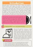 Vorschau - Arbeitsblätter - Types of Restaurants: Fast Food to Fine Dining - Seite 1