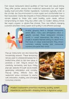 Vorschau - Arbeitsblätter - Types of Restaurants: Fast Food to Fine Dining - Seite 2