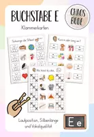 Vorschau - Spiele - Buchstabeneinführung E - Klammerkarten - Deckblatt